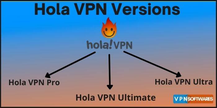 Hola VPN Versions