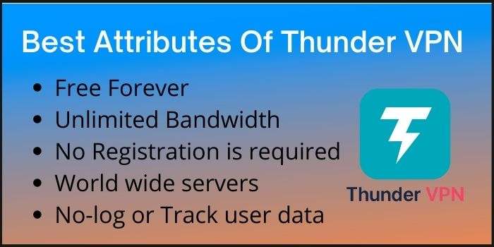 Thunder VPN Features