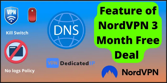 Feature of NordVPN 3 Month Free Deal