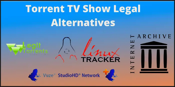 Torrent TV Show Legal Alternatives
