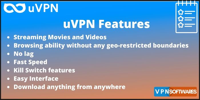 uVPN features