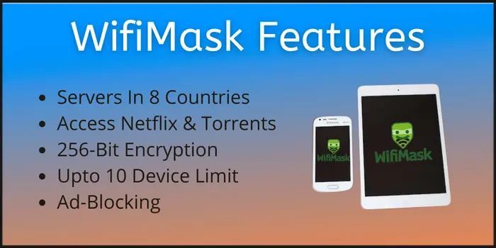 WifiMask Features