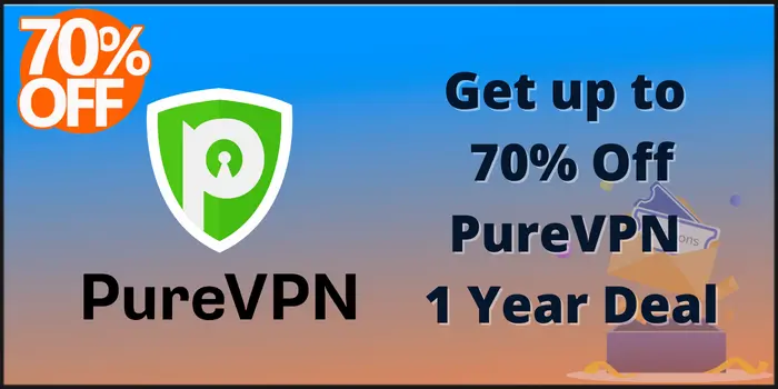 get upto 70% off purevpn 1 year deal