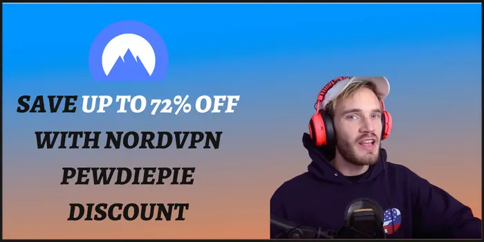 Save Up to 72% off wITH NordVPN Pewdiepie Discount